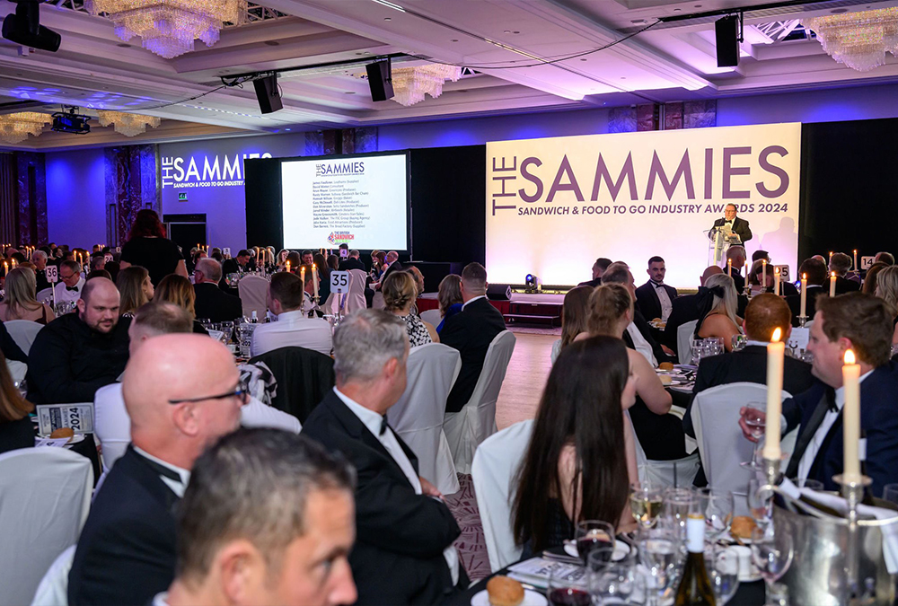 The Sammies prestigious awards ceremony is organised by the British Sandwich & Food to Go Association (BSA), which champions excellence across the food-to-go industry